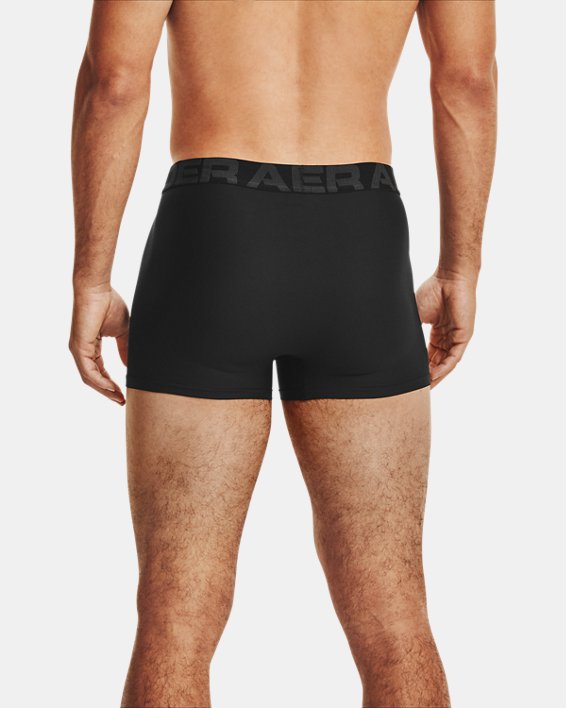 男士UA Tech™ Boxerjock® 3英寸內褲–兩條裝, Black, pdpMainDesktop image number 1